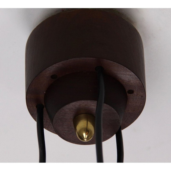 Image 1 of Vintage opaline hanglamp, Italië, 1950