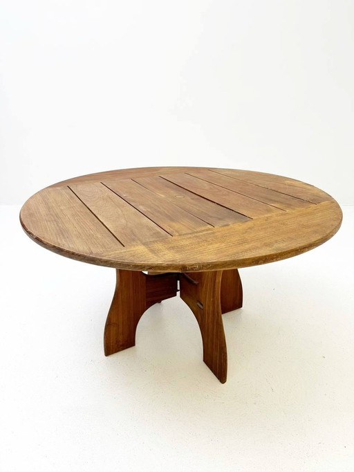 Eiken tafel Branson, jaren 1960, België