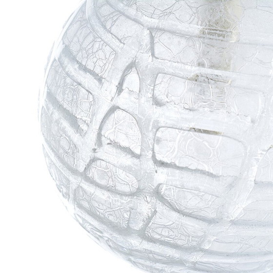 Image 1 of Vintage glazen plafondlamp van Doria, Duitsland 1970