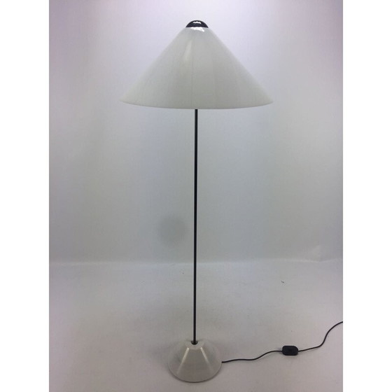 Image 1 of Vintage Vico Magistretti "Snow" vloerlamp voor Oluce, Italië 1973