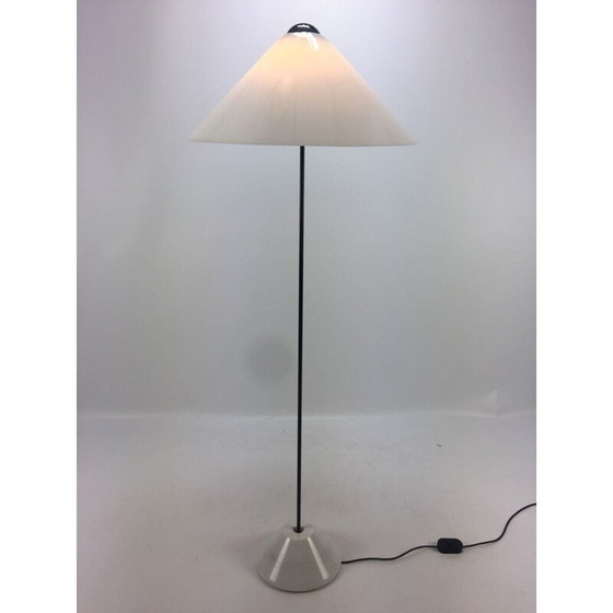 Image 1 of Vintage Vico Magistretti "Snow" vloerlamp voor Oluce, Italië 1973