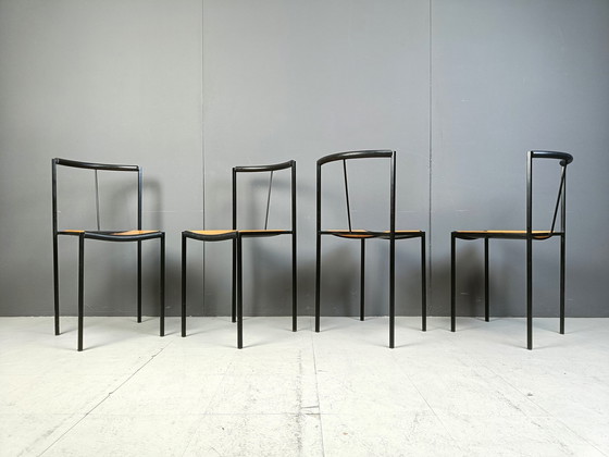 Image 1 of 4 stoelen van Zeus Noto Maurizio Peregalli Millepunte, 1985