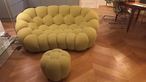 Bubble Couch En Tulp Poef Roche Bobois