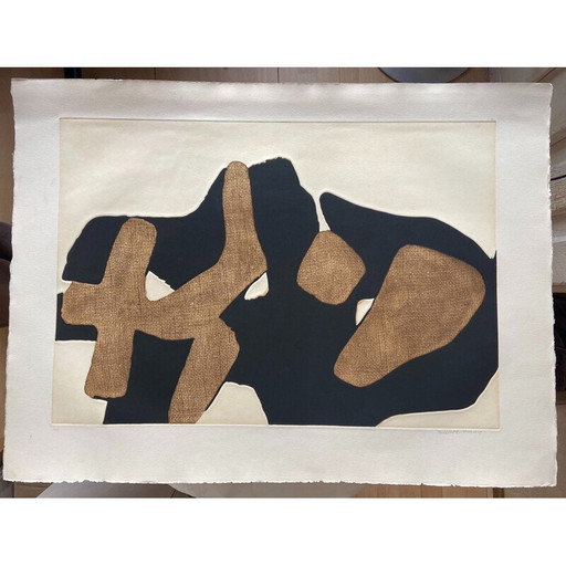 Oude ets en aquatint door Marca-Relli, 1977