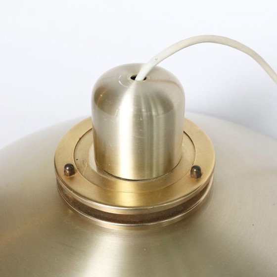 Image 1 of Vintage Brass Pendant Lamp Belid Swedish Design Scale Lamp