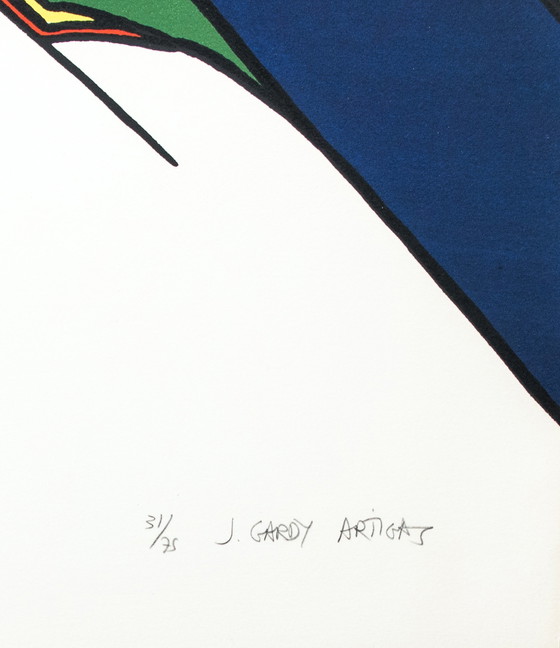 Image 1 of Joan Gardy Artigas: Litho 'L’eclair multecolore'