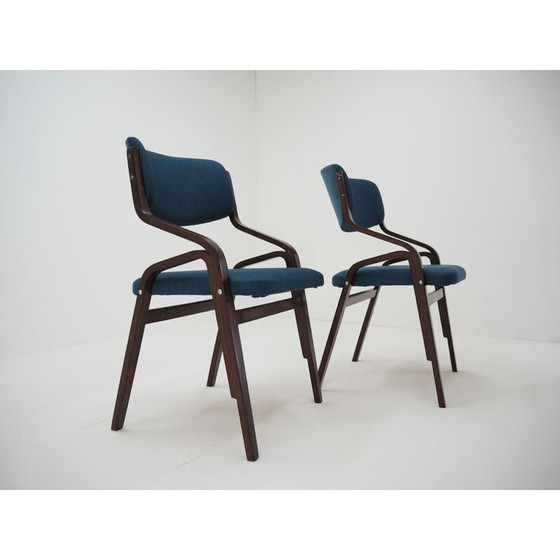 Image 1 of Vintage Bentwood Stoelen van Ludvík Volák Holešov, Tsjecho-Slowakije 1970