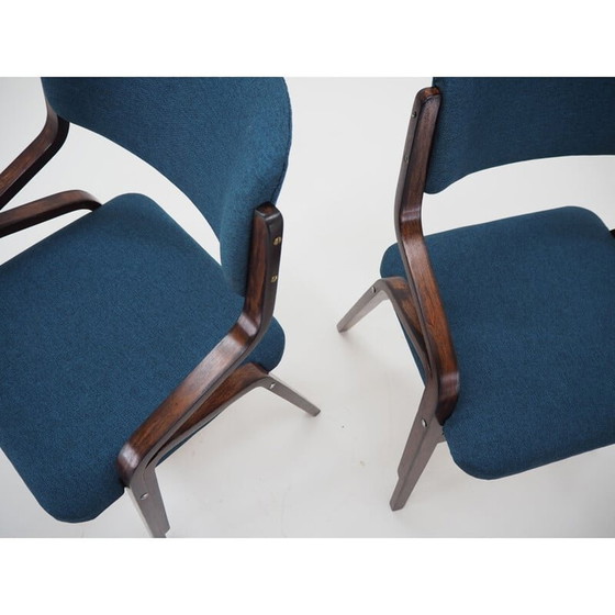 Image 1 of Vintage Bentwood Stoelen van Ludvík Volák Holešov, Tsjecho-Slowakije 1970
