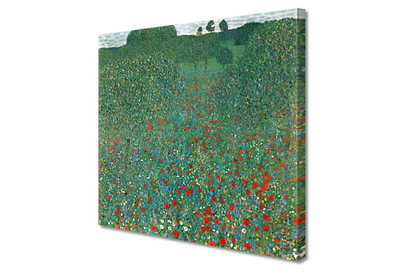 Image 1 of Gustav Klimt - Poppy Field