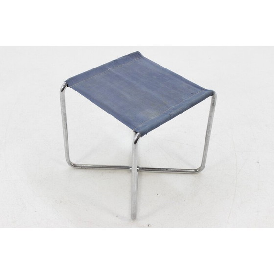 Image 1 of Verchroomde Bauhaus Vintage kruk B8 van Marcel Breuer - jaren 1930