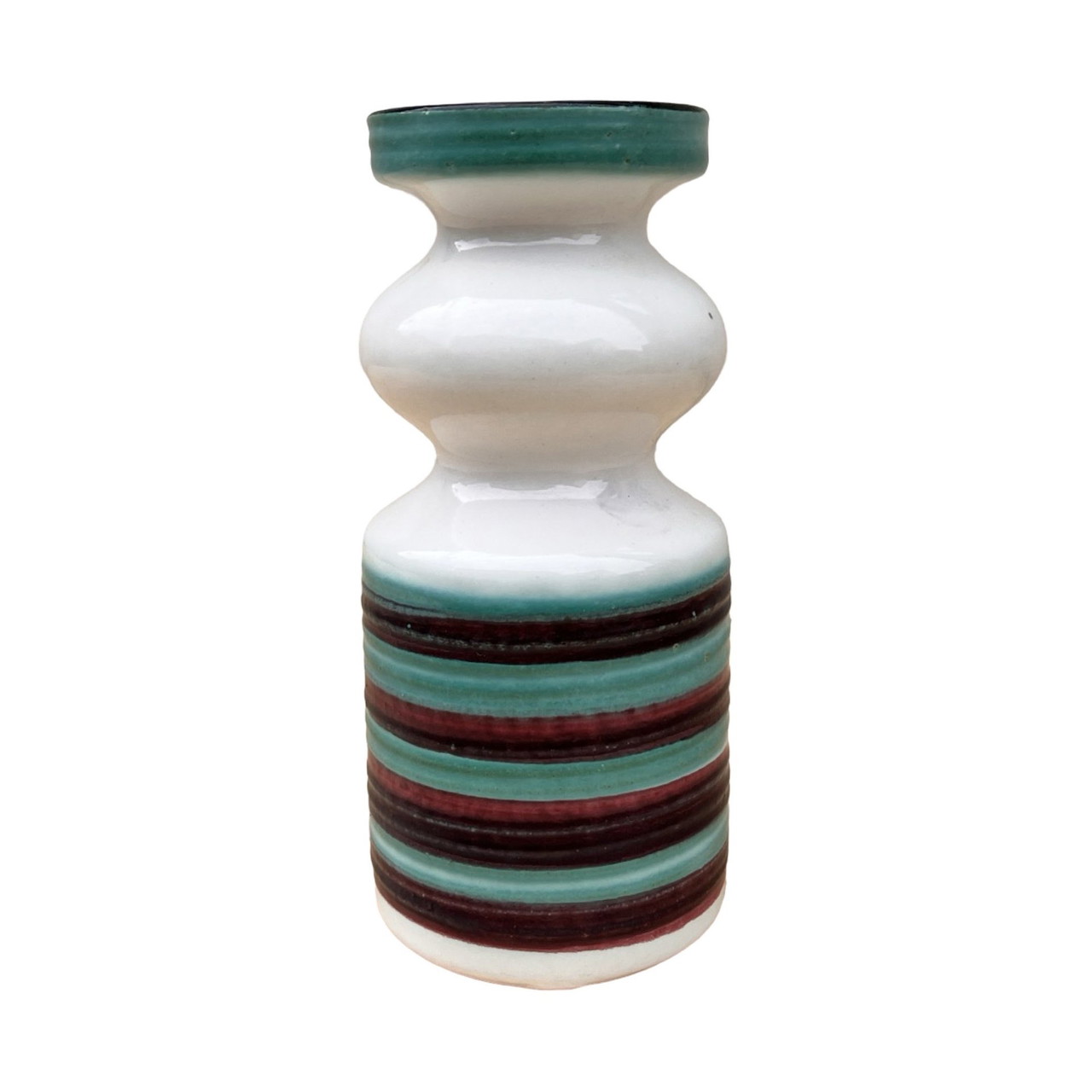 ban.do Vintage inspirerende decoratie Keramikvase, einzigartige Dekoration für Zuhause/Küche/Büro, Erdbeerfelder