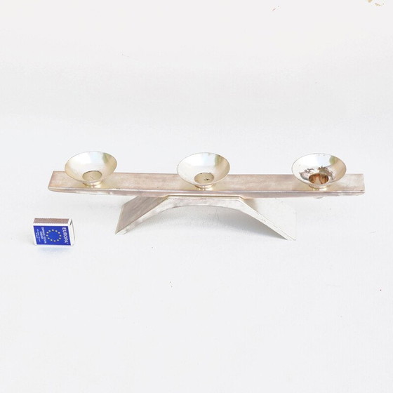 Image 1 of Vintage messing kandelaar van K. Radtke voor Wmf, Duitsland 1960