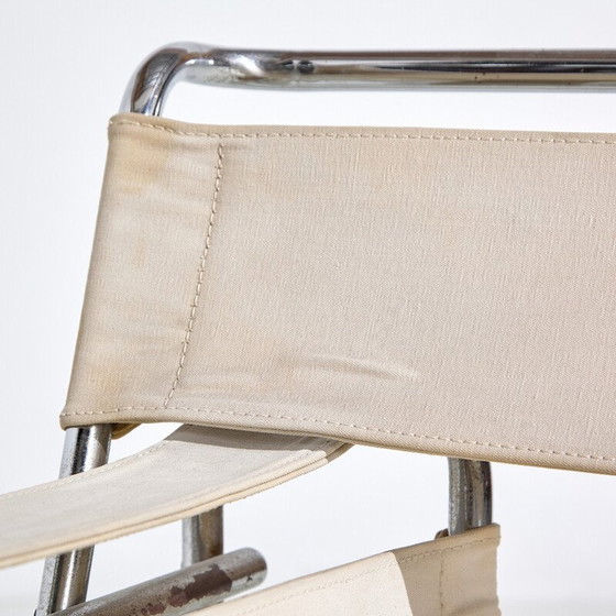 Image 1 of Paar vintage fauteuils model B3 van Marcel Breuer voor Gavina, jaren 1960