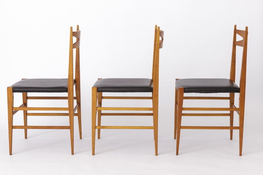 3 Vintage eetkamerstoelen 1970S - Duits ontwerp