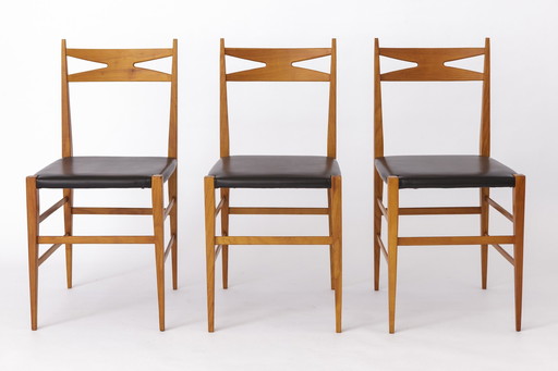 3 Vintage eetkamerstoelen 1970S - Duits ontwerp