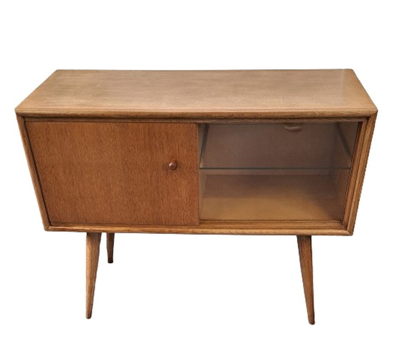 Image 1 of Vintage klein dressoir halkastje