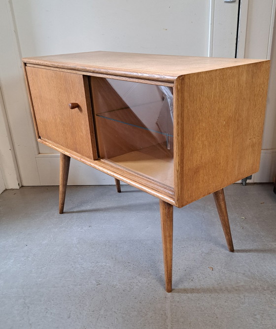 Image 1 of Vintage klein dressoir halkastje