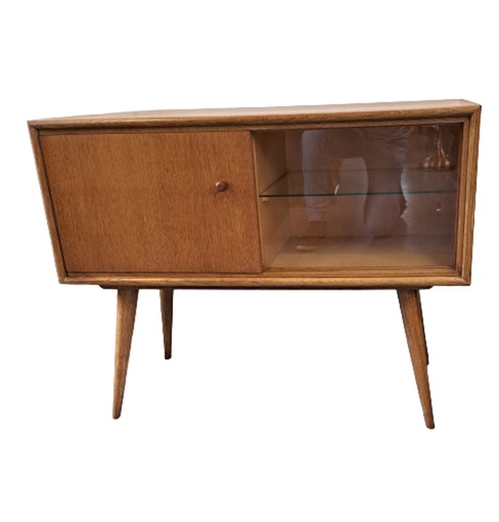 Image 1 of Vintage klein dressoir halkastje