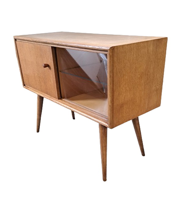 Image 1 of Vintage klein dressoir halkastje