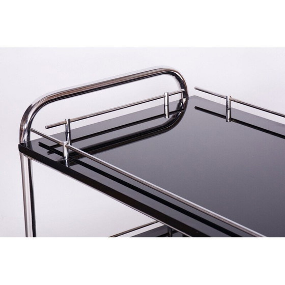 Image 1 of Vintage Bauhaus trolley uit Kovona, Tsjecho-Slowakije 1930