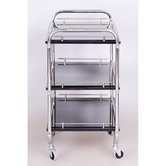 Image 1 of Vintage Bauhaus trolley uit Kovona, Tsjecho-Slowakije 1930