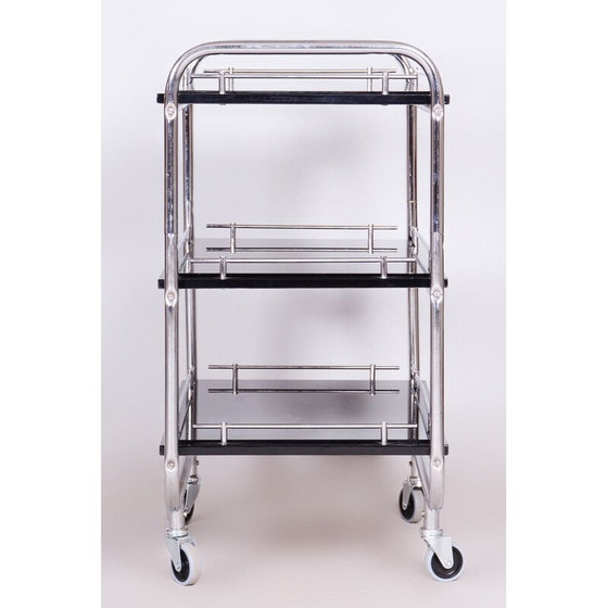 Image 1 of Vintage Bauhaus trolley uit Kovona, Tsjecho-Slowakije 1930