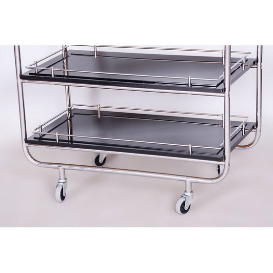 Image 1 of Vintage Bauhaus trolley uit Kovona, Tsjecho-Slowakije 1930