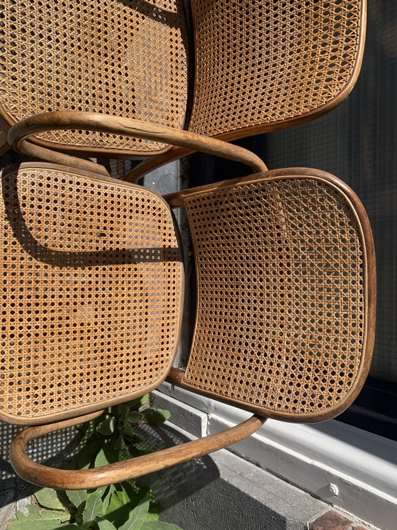 Image 1 of 4x Josef Hoffman stoel