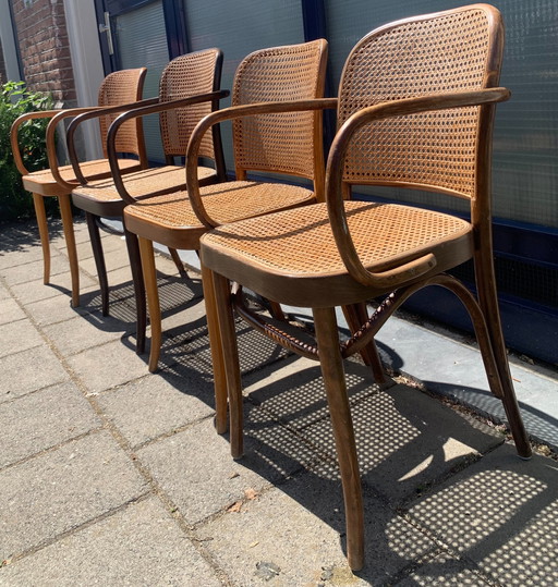 4x Josef Hoffman stoel