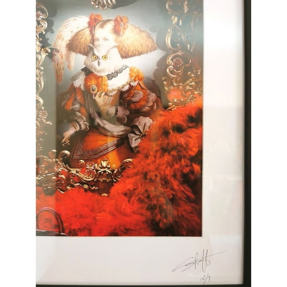 Image 1 of Vintage foto "Assepoester" door Sylvain Ruffier