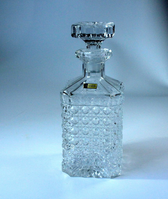 Image 1 of 1960S Hoge kwaliteit loodkristallen whisky karaf, vintage