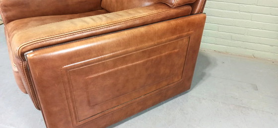 Image 1 of Baxter Arcon cognac leren fauteuil