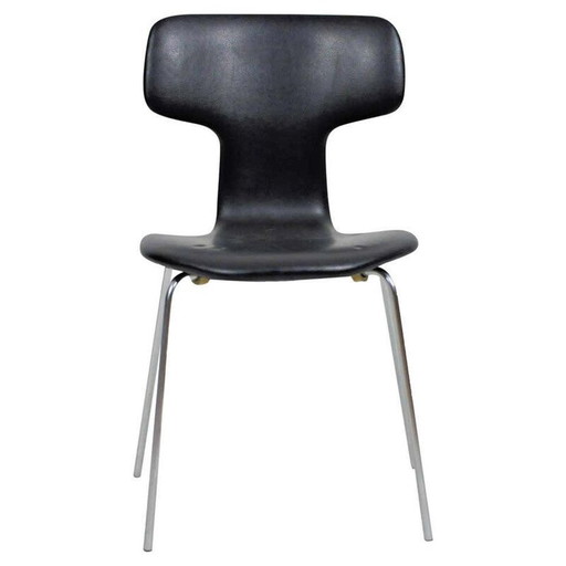 Vintage T-stoel Hammer Stoel van Fritz Hansen Arne Jacobsen Deens 1960