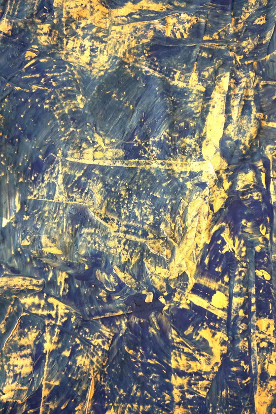 Image 1 of Jürgen Angeler - Blauw Gouden Marmer