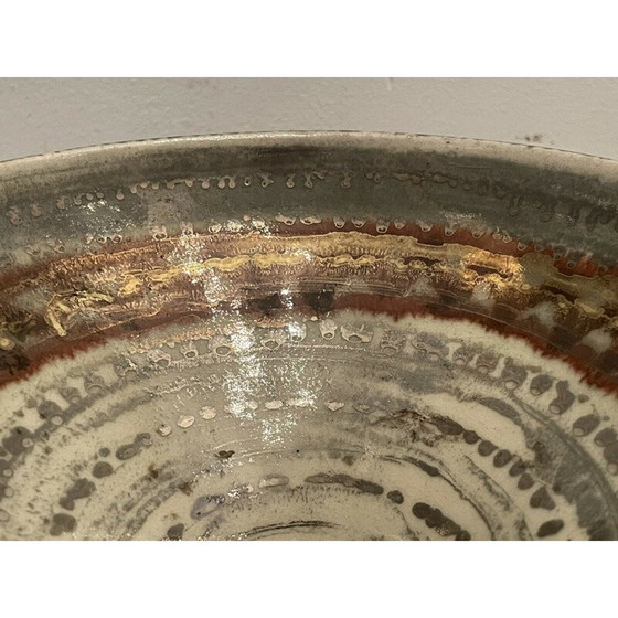 Image 1 of Vintage beker op keramische hiel door Lucien Brisdoux, 1950