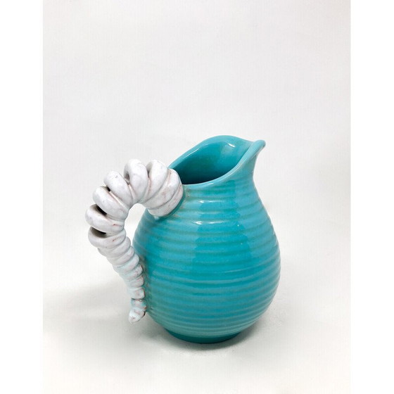 Image 1 of Vintage keramische kan door Alexander, België 1950