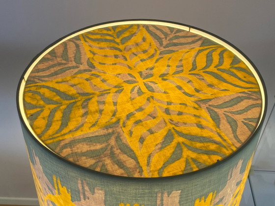 Image 1 of Vintage messing vloerlamp