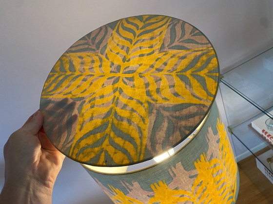 Image 1 of Vintage messing vloerlamp