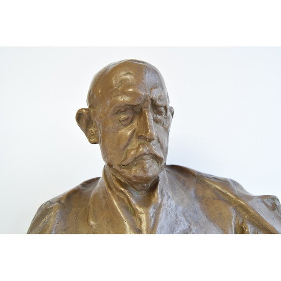 Image 1 of Vintage sculptuur van Alois Jirásek voor Karel Pokorný, Tsjecho-Slowakije 1950