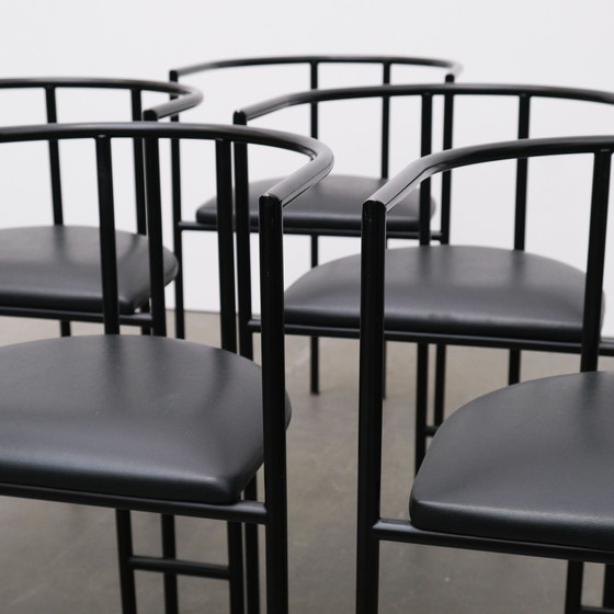 Image 1 of 6X Rodney Kinsman Stoelen, Bieffeplast, 80'S