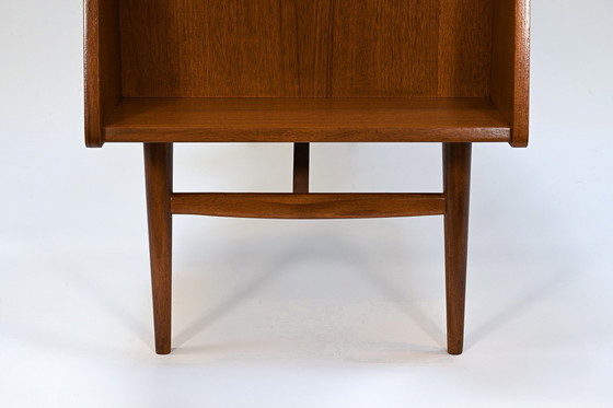 Image 1 of Teak bureau Louis Van-Teeffelen Webé Editie 1960