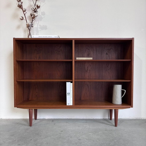 Vintage Boekenkast Hundevad In Teak