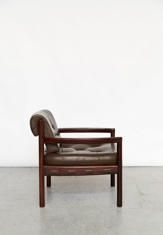 Image 1 of Paar Sven Ellekaer Mid-Century fauteuil voor Coja