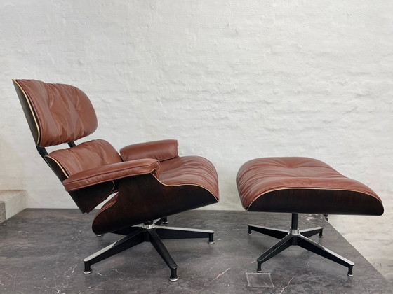 Image 1 of 1970S Loungestoel (2) Herman Miller - Charles & Ray Eames