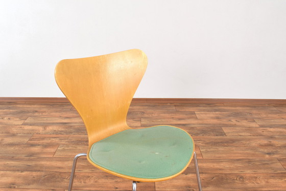 Image 1 of Mid Century Model 3107 Stoelen Van Arne Jacobsen Voor Fritz Hansen, 1987