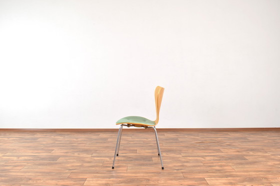 Image 1 of Mid Century Model 3107 Stoelen Van Arne Jacobsen Voor Fritz Hansen, 1987