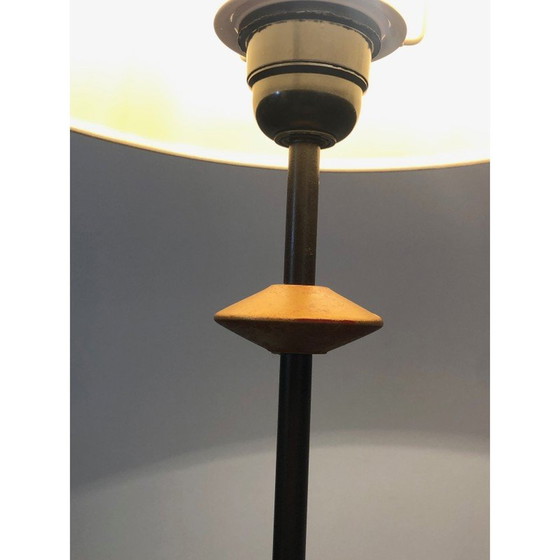 Image 1 of Vintage vloerlamp van smeedijzer, 1970