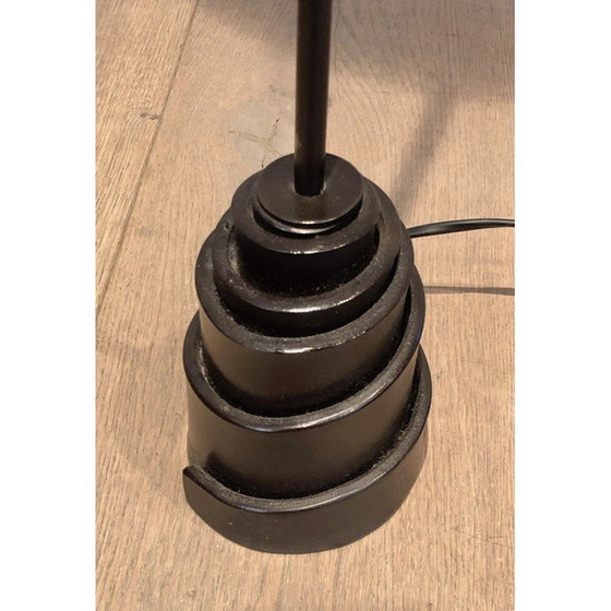 Image 1 of Vintage vloerlamp van smeedijzer, 1970