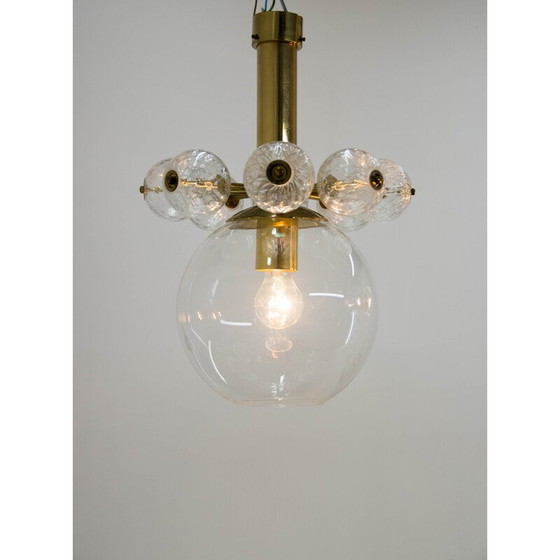 Image 1 of Vintage Art Glass hanglamp van Kamenicky Senov, jaren 1960