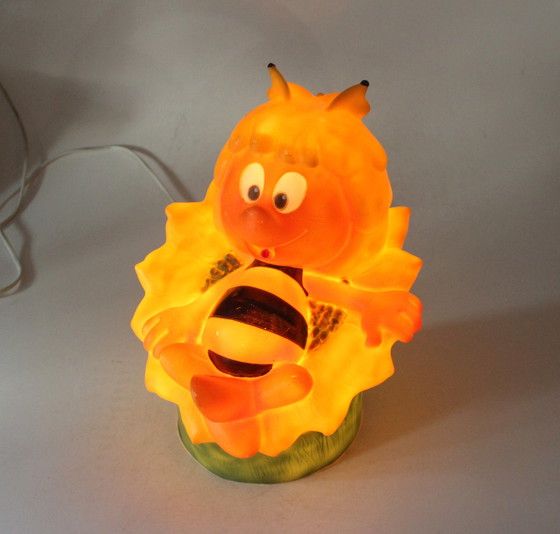 Image 1 of Tafellamp Maya the Bee vintage designlamp